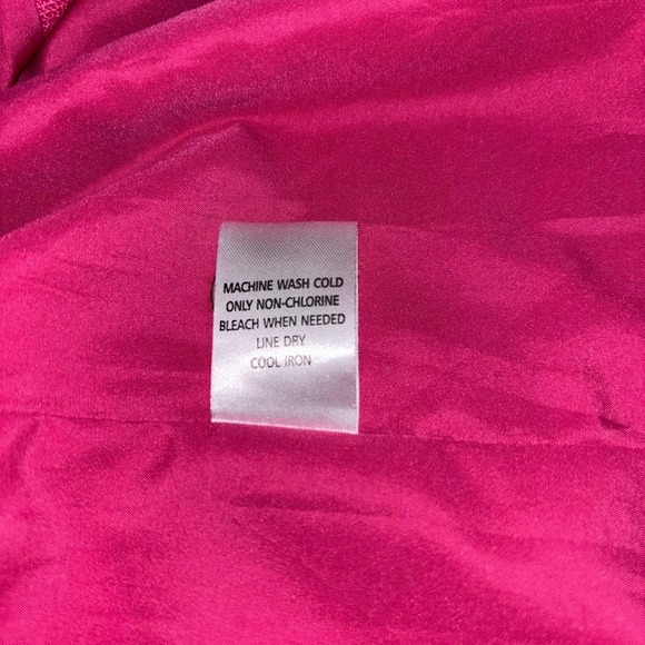 The Tog Shop Womens Pink Textured Button Front Blazer Jacket 18W - Picture 8 of 8